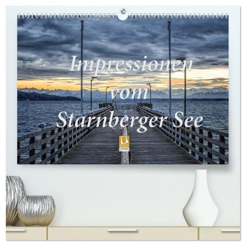 Impressionen vom Starnberger See (hochwertiger Premium Wandkalender 2027 DIN A2 quer), Kunstdruck in Hochglanz