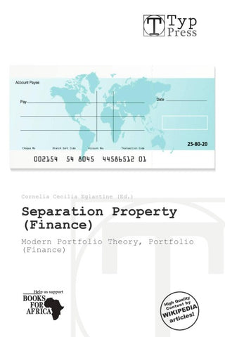 Separation Property (Finance)