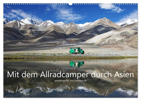 Mit dem Allradcamper durch Asien (Wandkalender 2026 DIN A2 quer), CALVENDO Monatskalender