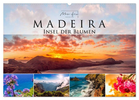 Madeira - Insel der Blumen 2027 (Wandkalender 2027 DIN A2 quer), CALVENDO Monatskalender