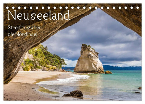 Neuseeland - Streifzug über die Nordinsel / CH-Version (Tischkalender 2027 DIN A5 quer), CALVENDO Monatskalender
