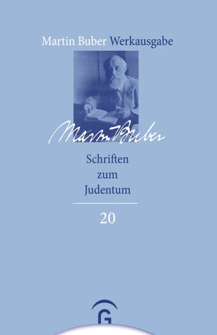Martin Buber-Werkausgabe (MBW) / Schriften zum Judentum