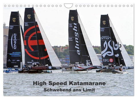 High Speed Katamarane - Schwebend ans Limit (Wandkalender 2026 DIN A4 quer), CALVENDO Monatskalender