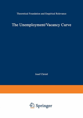 The Unemployment/Vacancy Curve