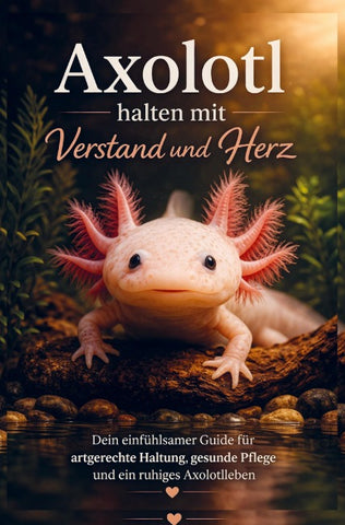 Axolotl halten mit Verstand und Herz