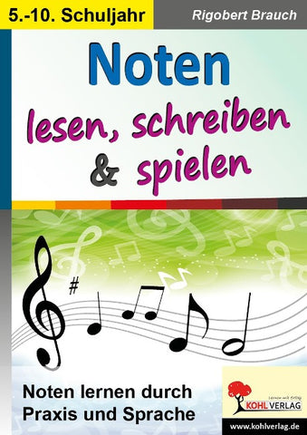 Noten lesen, schreiben und spielen