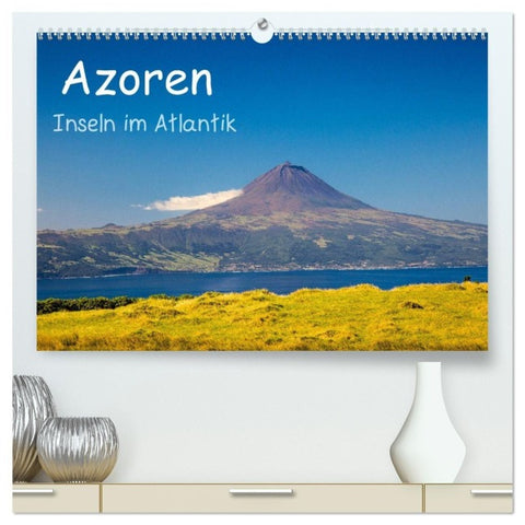Azoren - Inseln im Atlantik (hochwertiger Premium Wandkalender 2027 DIN A2 quer), Kunstdruck in Hochglanz
