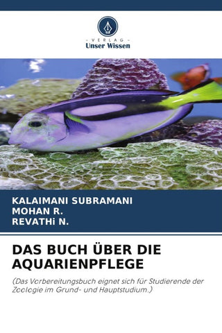 DAS BUCH ÜBER DIE AQUARIENPFLEGE