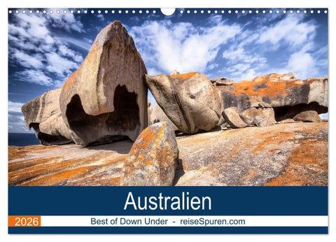 Australien 2026 Best of Down Under (Wandkalender 2026 DIN A3 quer), CALVENDO Monatskalender