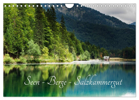 Seen - Berge - Salzkammergut (Wandkalender 2026 DIN A4 quer), CALVENDO Monatskalender