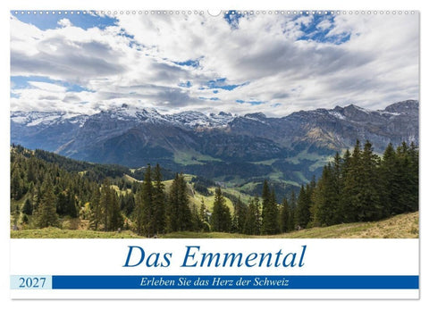 Das Emmental (Wandkalender 2027 DIN A2 quer), CALVENDO Monatskalender