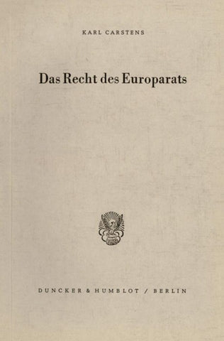 Das Recht des Europarats.