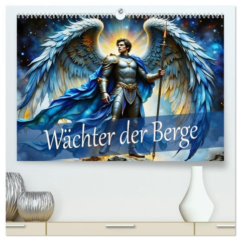 Wächter der Berge (hochwertiger Premium Wandkalender 2027 DIN A2 quer), Kunstdruck in Hochglanz