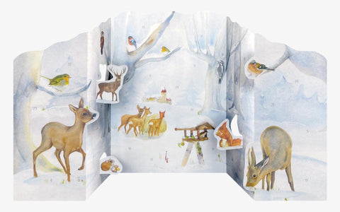 Adventskalender »Tiere im Winterwald«