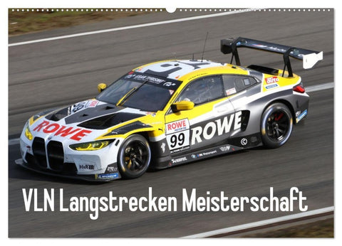 VLN Langstrecken Meisterschaft (Wandkalender 2026 DIN A2 quer), CALVENDO Monatskalender