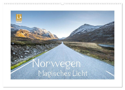 Norwegen Magisches Licht (Wandkalender 2027 DIN A2 quer), CALVENDO Monatskalender