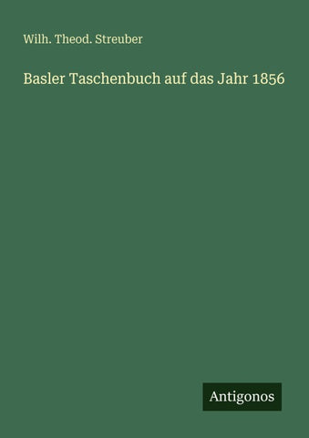 Basler Taschenbuch auf das Jahr 1856