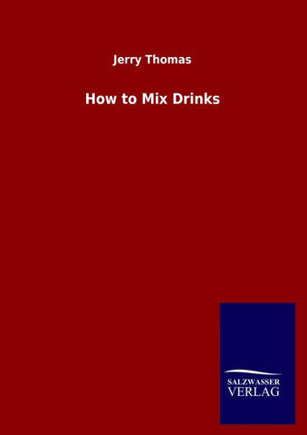 How to Mix Drinks