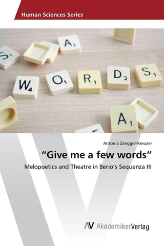 "Give me a few words"