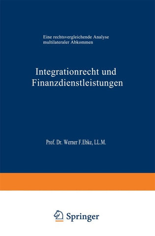 Integrationrecht und Finanzdienstleistungen