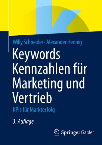 Keywords Kennzahlen für Marketing und Vertrieb