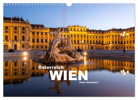 Österreich - Wien (Wandkalender 2027 DIN A3 quer), CALVENDO Monatskalender