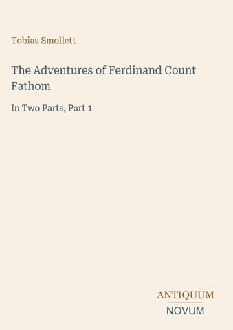 The Adventures of Ferdinand Count Fathom