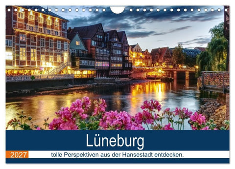 Lüneburg (Wandkalender 2027 DIN A4 quer), CALVENDO Monatskalender