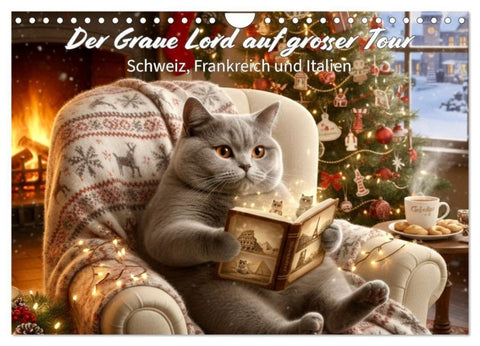 Der Graue Lord auf grosser Tour (Wandkalender 2026 DIN A4 quer), CALVENDO Monatskalender
