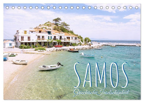 Samos. Griechische Inselschönheit (Tischkalender 2026 DIN A5 quer), CALVENDO Monatskalender