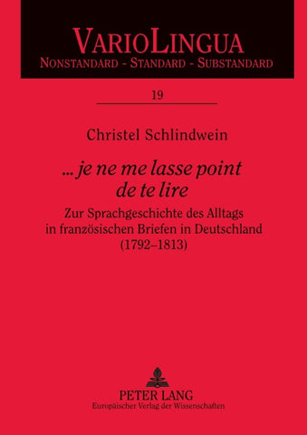 «... je ne me lasse point de te lire»