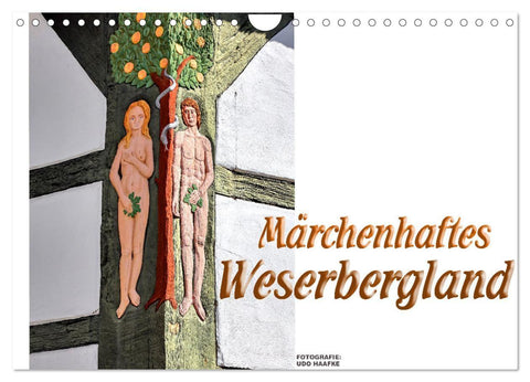 Märchenhaftes Weserbergland (Wandkalender 2027 DIN A4 quer), CALVENDO Monatskalender