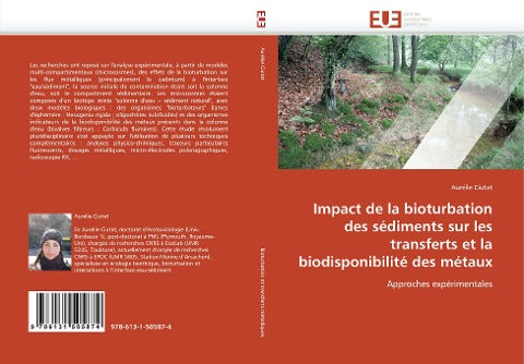 Impact de la bioturbation des sédiments sur les transferts et la biodisponibilité des métaux