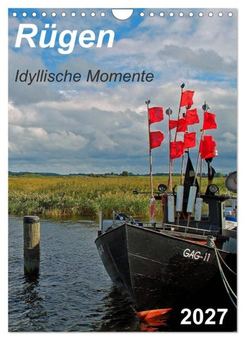 Rügen-Idyllische Momente (Wandkalender 2027 DIN A4 hoch), CALVENDO Monatskalender