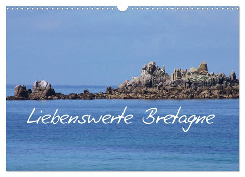 Liebenswerte Bretagne (Wandkalender 2026 DIN A3 quer), CALVENDO Monatskalender