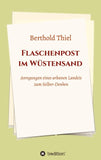 Flaschenpost im Wüstensand
