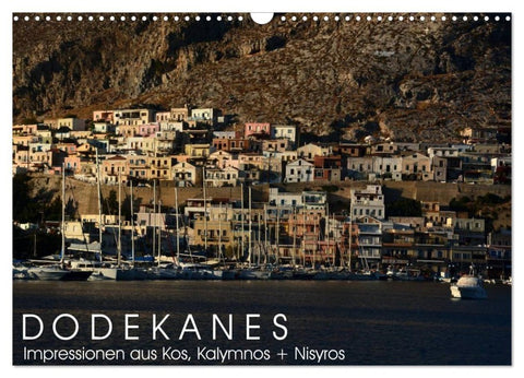 Dodekanes - Impressionen aus Kos, Kalymnos und Nisyros (Wandkalender 2027 DIN A3 quer), CALVENDO Monatskalender