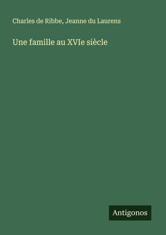 Une famille au XVIe siècle