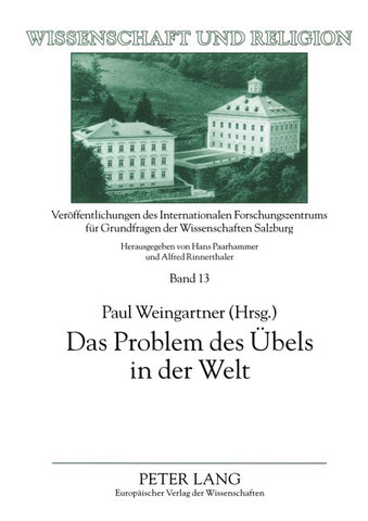 Das Problem des Übels in der Welt