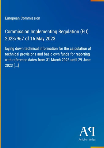 Commission Implementing Regulation (EU) 2023/967 of 16 May 2023