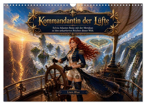 Kommandantin der Lüfte (Wandkalender 2027 DIN A3 quer), CALVENDO Monatskalender