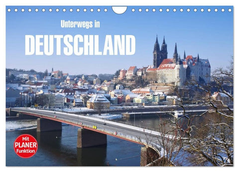 Unterwegs in Deutschland (Wandkalender 2026 DIN A4 quer), CALVENDO Monatskalender
