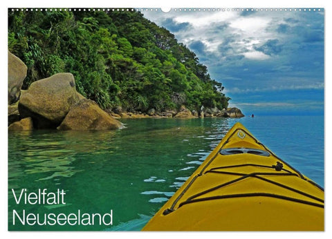Vielfalt Neuseeland (Wandkalender 2027 DIN A2 quer), CALVENDO Monatskalender