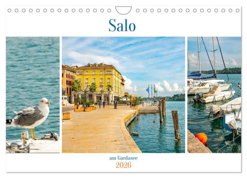 Salo am Gardasee (Wandkalender 2026 DIN A4 quer), CALVENDO Monatskalender