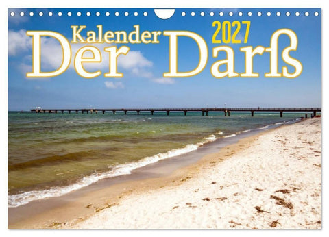 Der Darß Kalender CH-Version (Wandkalender 2027 DIN A4 quer), CALVENDO Monatskalender