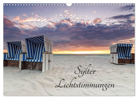 Sylter Lichtstimmungen (Wandkalender 2026 DIN A3 quer), CALVENDO Monatskalender