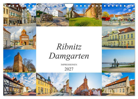 Ribnitz Damgarten Impressionen (Wandkalender 2027 DIN A4 quer), CALVENDO Monatskalender