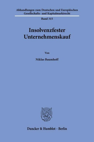 Insolvenzfester Unternehmenskauf