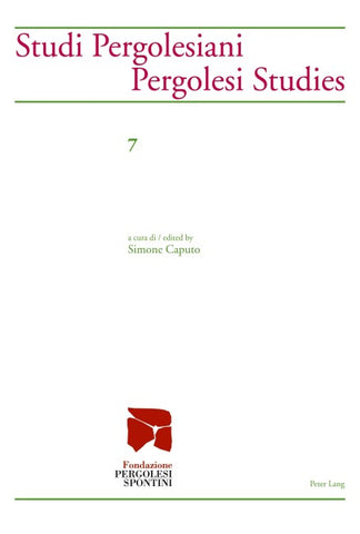 Studi Pergolesiani- Pergolesi Studies