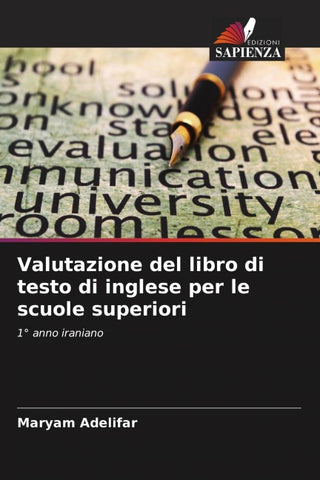 Valutazione del libro di testo di inglese per le scuole superiori